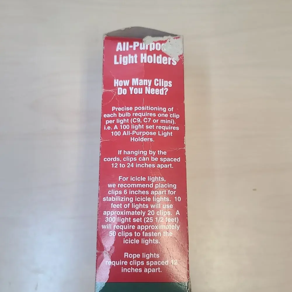 Adams Walmart all purpose Light Holders For Roof Gutters Deck Fence